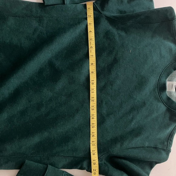 Vrst green fleece pullover sweater and shorts set size small - Picture 7 of 12